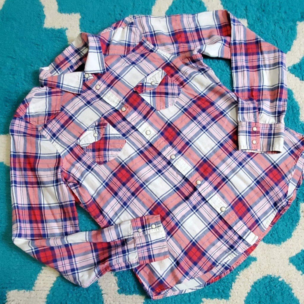 Aeo Button Down Size Large